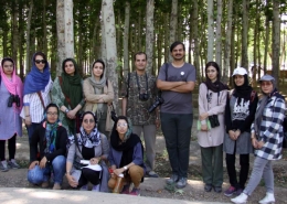 پرنده نگری پارک ناژوان
