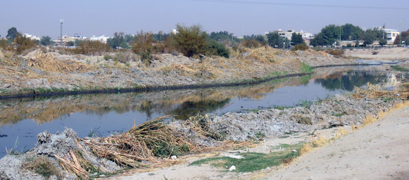 رودخانه زاینده‌رود پس از لایروبی
