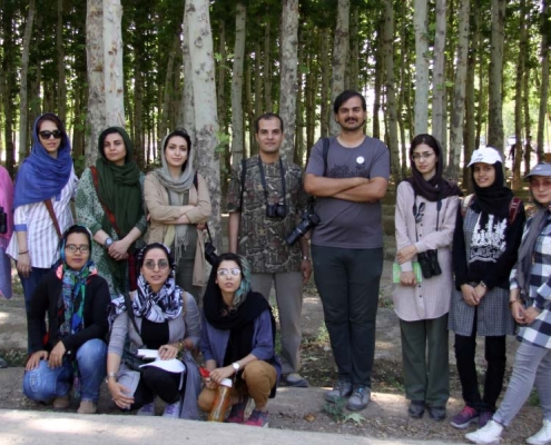پرنده نگری پارک ناژوان