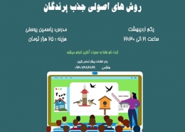 روش های اصولی جذب پرندگان