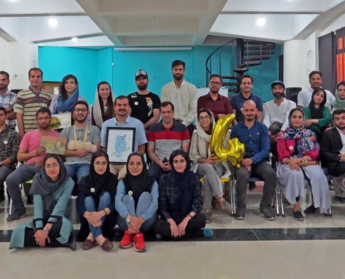 اعضا انجمن پرنده شناسان آوای بوم